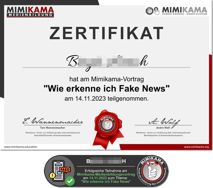 Erwirb exklusive Badges und ein Teilnehmerzertifikat durch deine Teilnahme an unseren monatlichen Vorträgen!  Vortrag